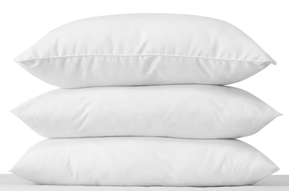 SWHF Ultra Soft Poly Siliconised Fibre Solid White Cushion | Vaccum Packed | Filler Cushion Insert (3, 12x12) | Comfortable | for Sofa and Bed | Throw Pillow | Sleep | Non Woven Fabric | Couch |