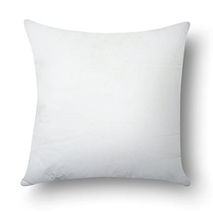 SWHF Ultra Soft Poly Siliconised Fibre Solid White Cushion | Vaccum Packed | Filler Cushion Insert (1, 20x20 Inch) | Comfortable | for Sofa and Bed | Throw Pillow | Sleep | Non Woven Fabric | Couch |