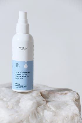 Skin Tightening Water (Toner) I With pH Balance & Witch Hazel Extract I Prevent loosened skin & contract active pores I Anti-Oxidant & Deep Hydrating I Dermatologically Tested I Paraben & Alcohol Free I All Skin Types I 100ml