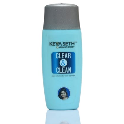 Clear & Clean Aqua Solution for Acne & Pimple 50ml by KEYA SETH AROMATHERAPY