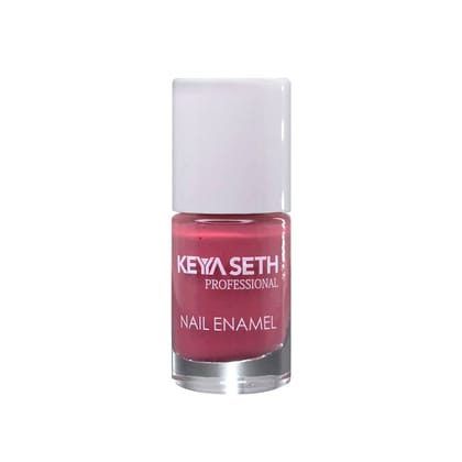 Keya Seth Professional Lady Like Long Wear Nail Paint Enamel Enriched with Vitamin E & Argan oil Glossy Finish, Shade