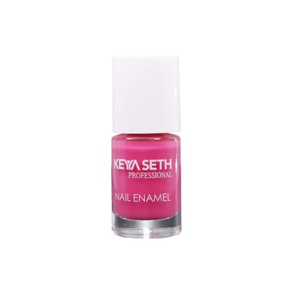 Keya Seth Professional Soothing Pink Long Wear Nail Enamel Enriched with Vitamin E & Argan oil Glossy Finish, Shade