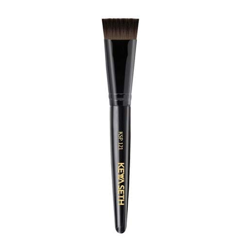 Keya Seth Professional Makeup, Flat Contouring Brush with Supper Fine Soft Bristles for Instant High Coverage Professional Quality Makeup.