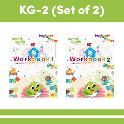 Workbook- KG-2 (Set of 2) - Woodapple Resources