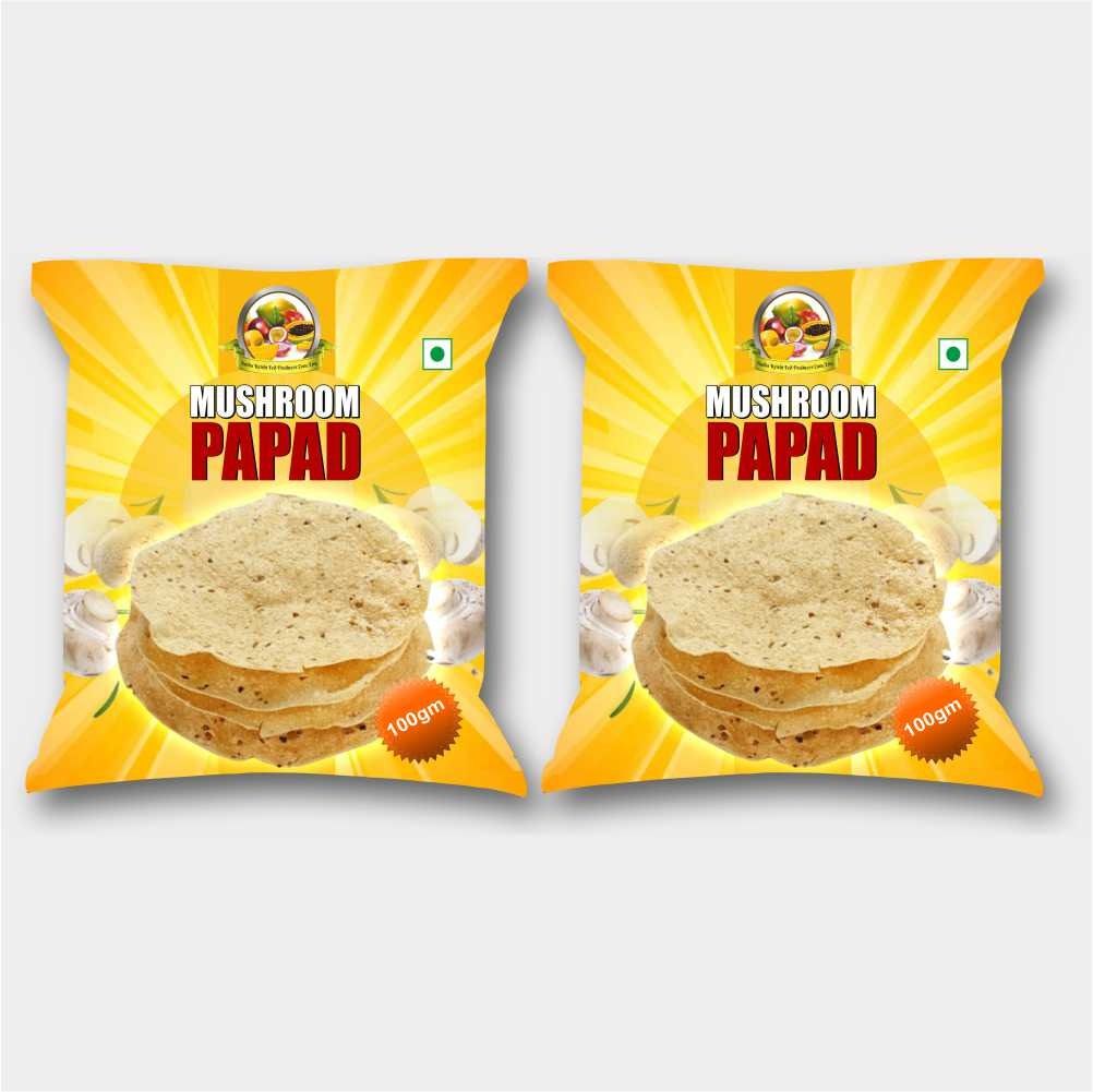 Mushroom Papad (200 gm)