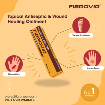 Fibrovid Antiseptic Ointment (Pack of 2)