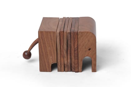 Wooden Coasters | Elephant Coasters