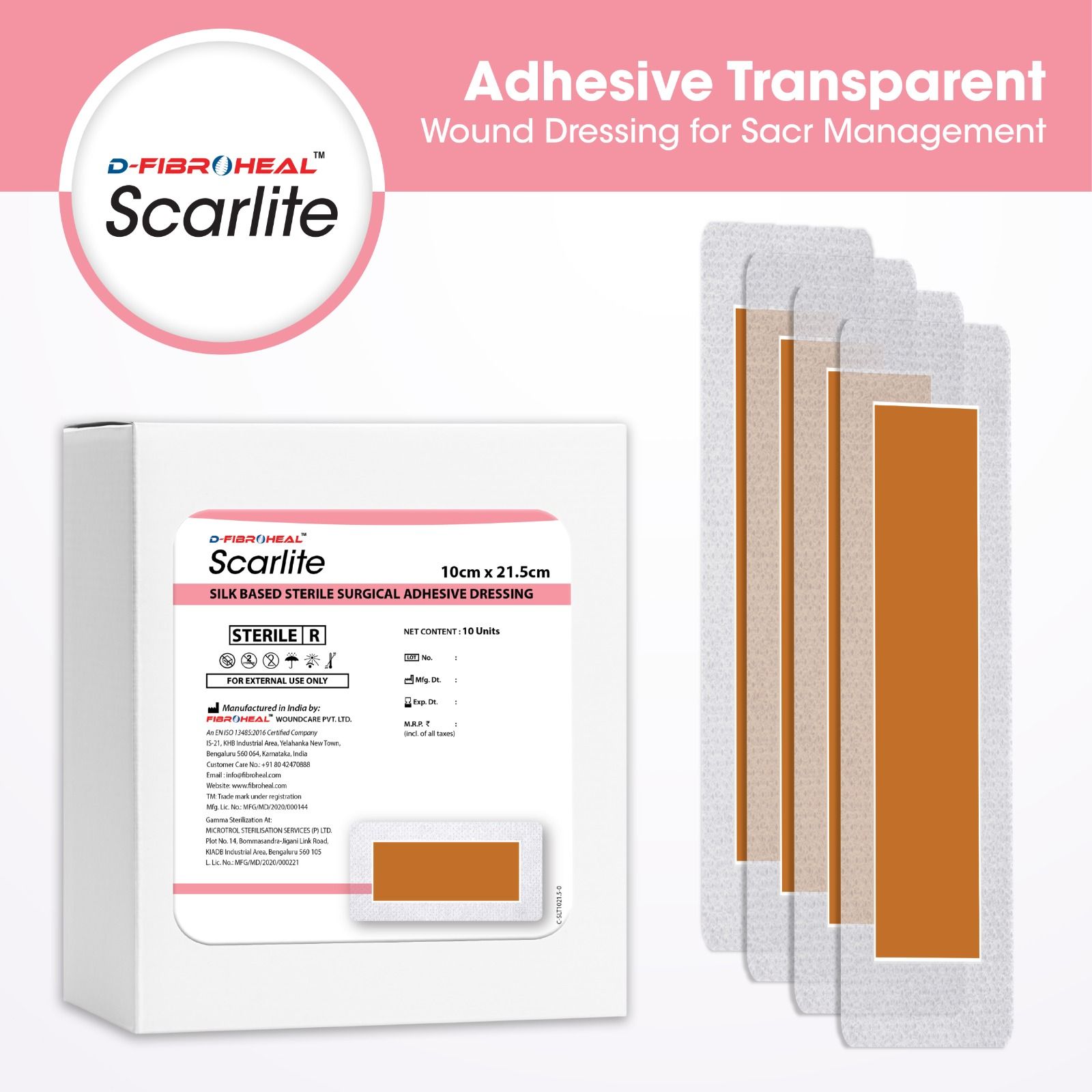 D-Fibroheal Scarlite (10x21.5cm)