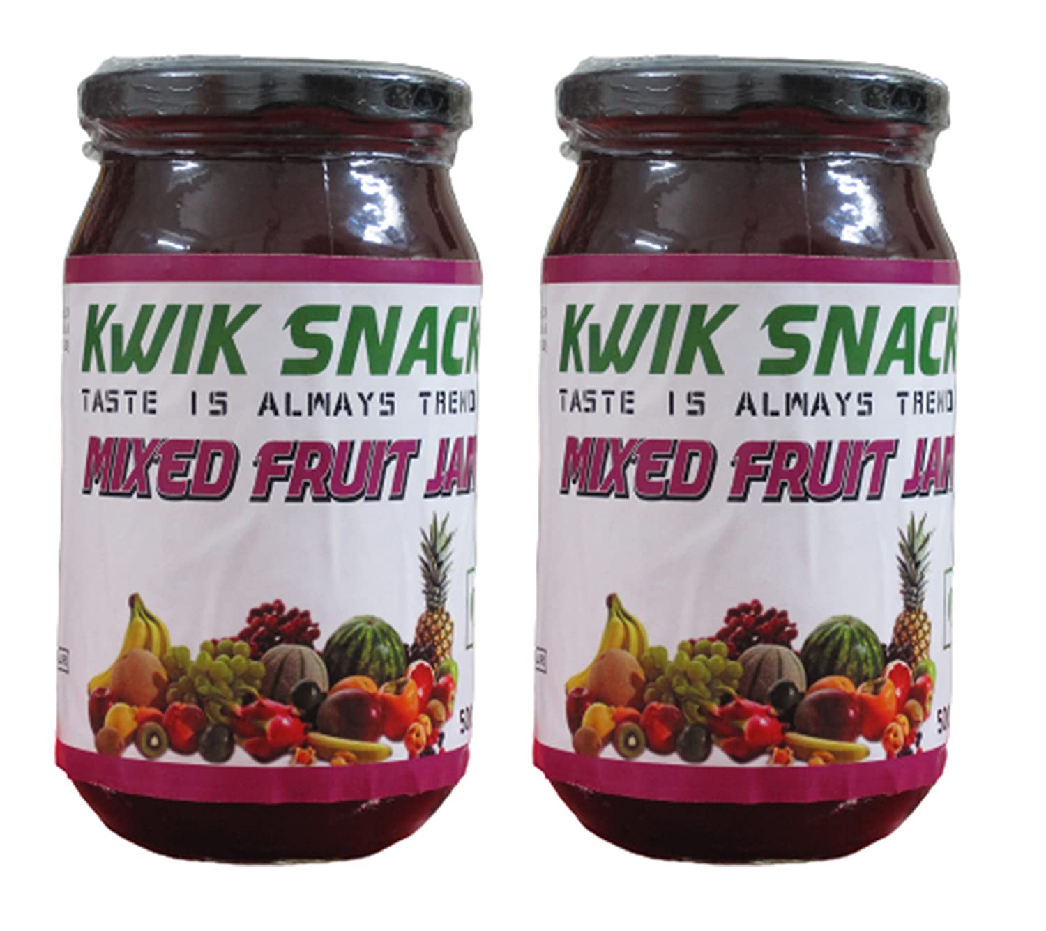 KWIK SNACK COMBO PACK OF 2 MIXED FRUIT JAM