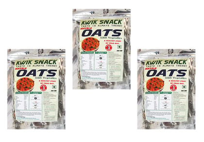 COMBO PACK OF 3 MASALA OATS (400 GM EACH)