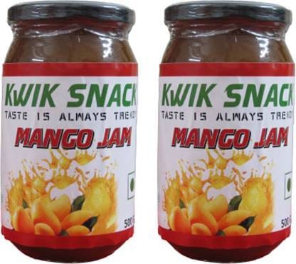 KWIK SNACK COMBO PACK OF 2 MANGO JAM (500 GM EACH)