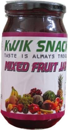 KWIK SNACK MIXED FRUIT JAM  (500 GM GLASS BOTTLE)