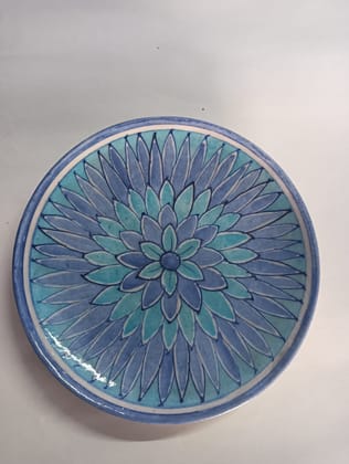 Wall Hanging Blue Pottery Plate