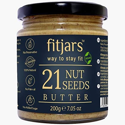 FITJARS 21 Nuts and Seeds Butter, 200 G