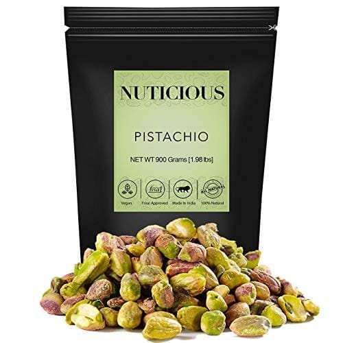 NUTICIOUS Pistachio (Pista) Kernels(Jumbo pista)-900 G