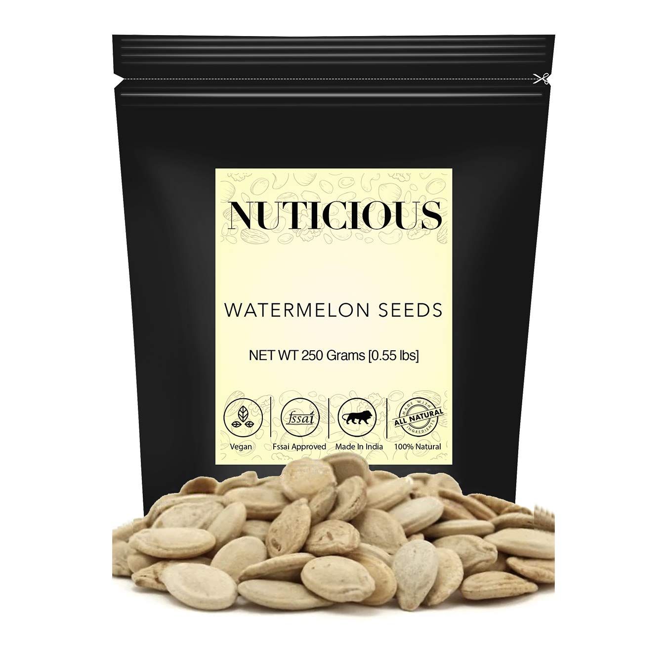 NUTICIOUS Watermelon Seeds-250 g