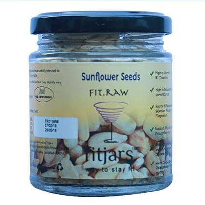 Fitjars Sunflower Seeds Dry Roasted-100 gm