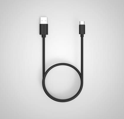 2 Meter PVC Black  twance Type C to USB Charging & sync Cable