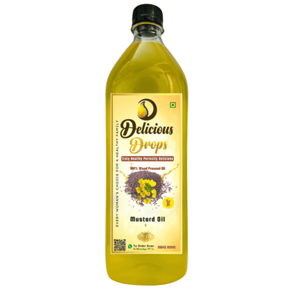 WOOD PRESSED MUSTARD OIL 500ML