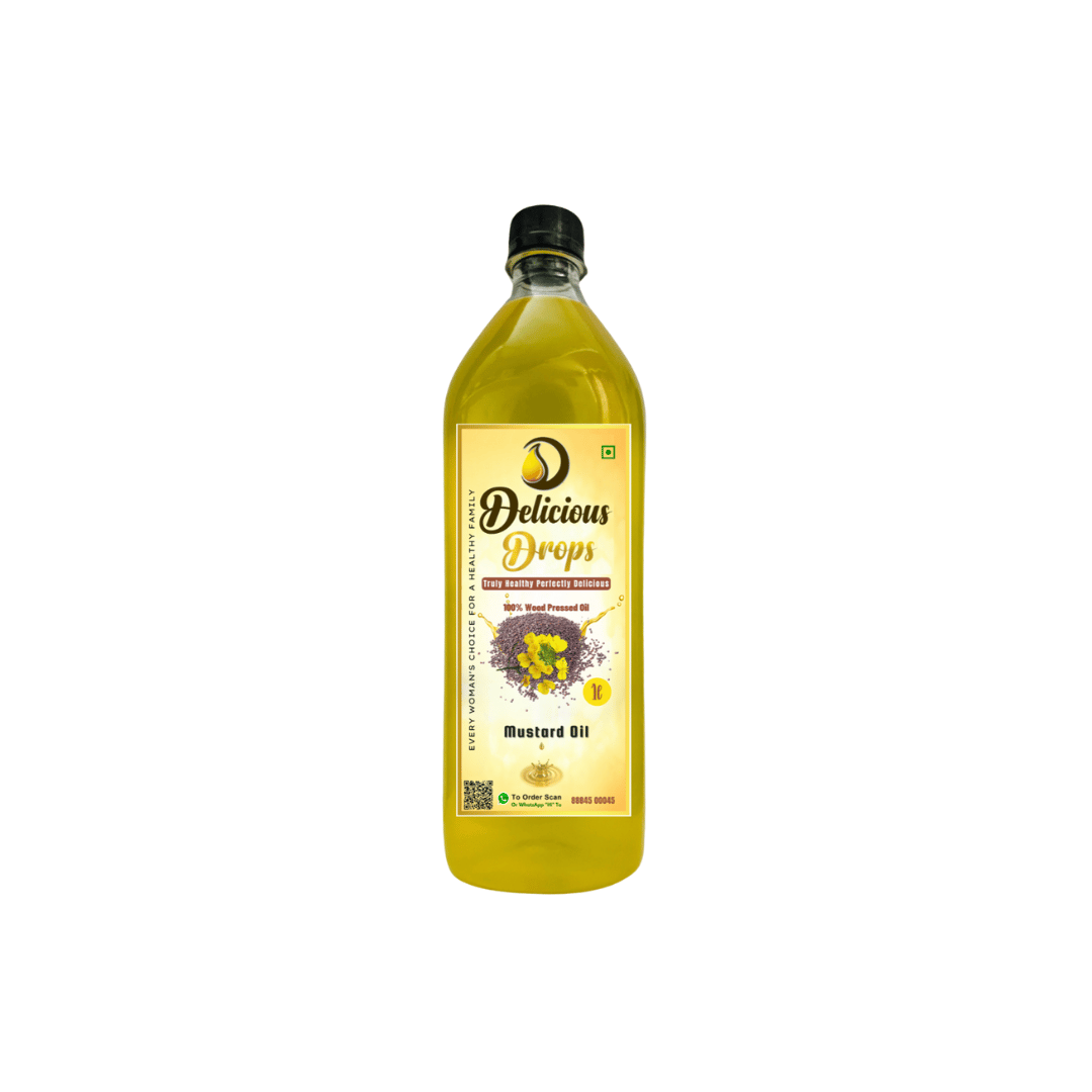 WOOD PRESSED MUSTARD OIL 1000ML