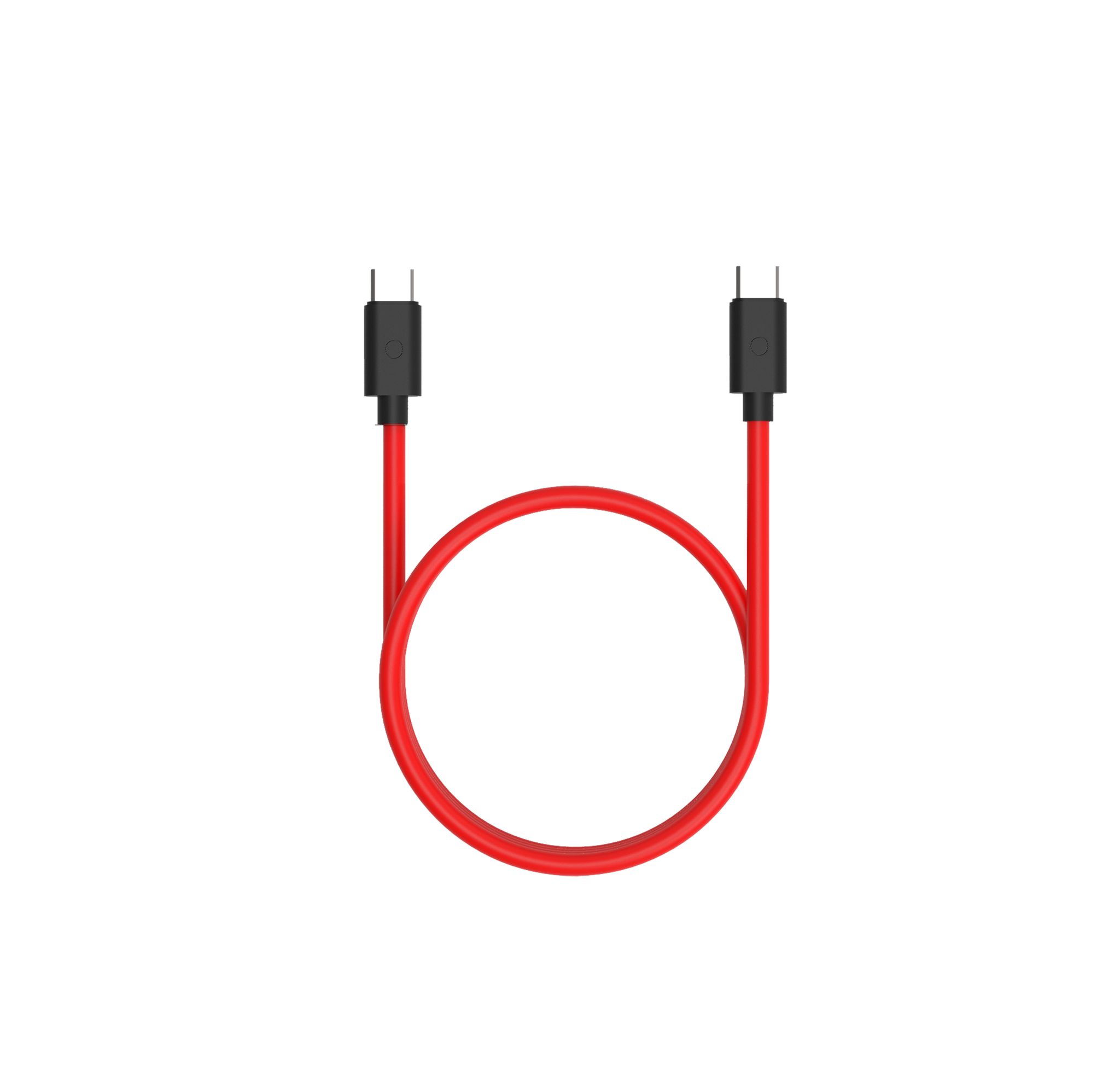 1 Meter twance Type-C to Type-C 3.1 amp Fast Charging and data Sync Cable - Red USB3.0