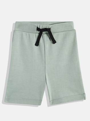 Girls Solid Regular Shorts