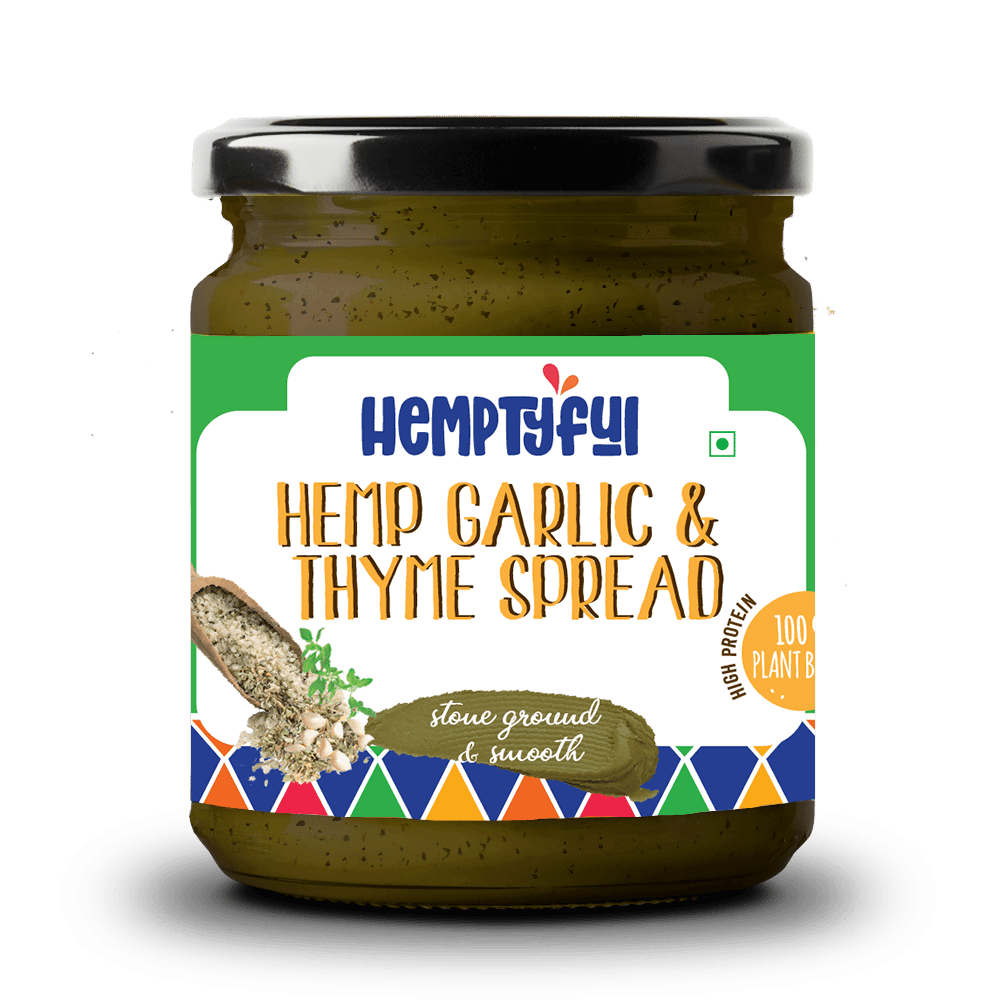 Hemptyful Garlic & Thyme Hemp Spread 180gm