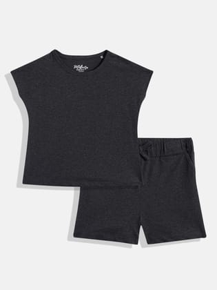 Girls Sets Top T-Shirt & Bottom Short (JENNY)