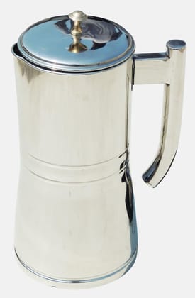 Pure Steel Jug - 10.5 Inch, 1750 ML - 4.9*4.9*10.5 inch (S067 A)