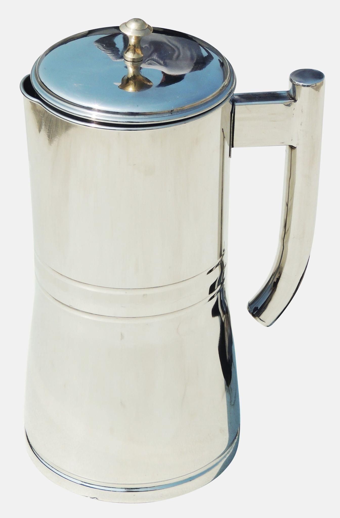 Pure Steel Jug - 10.5 Inch, 1750 ML - 4.9*4.9*10.5 inch (S067 A)