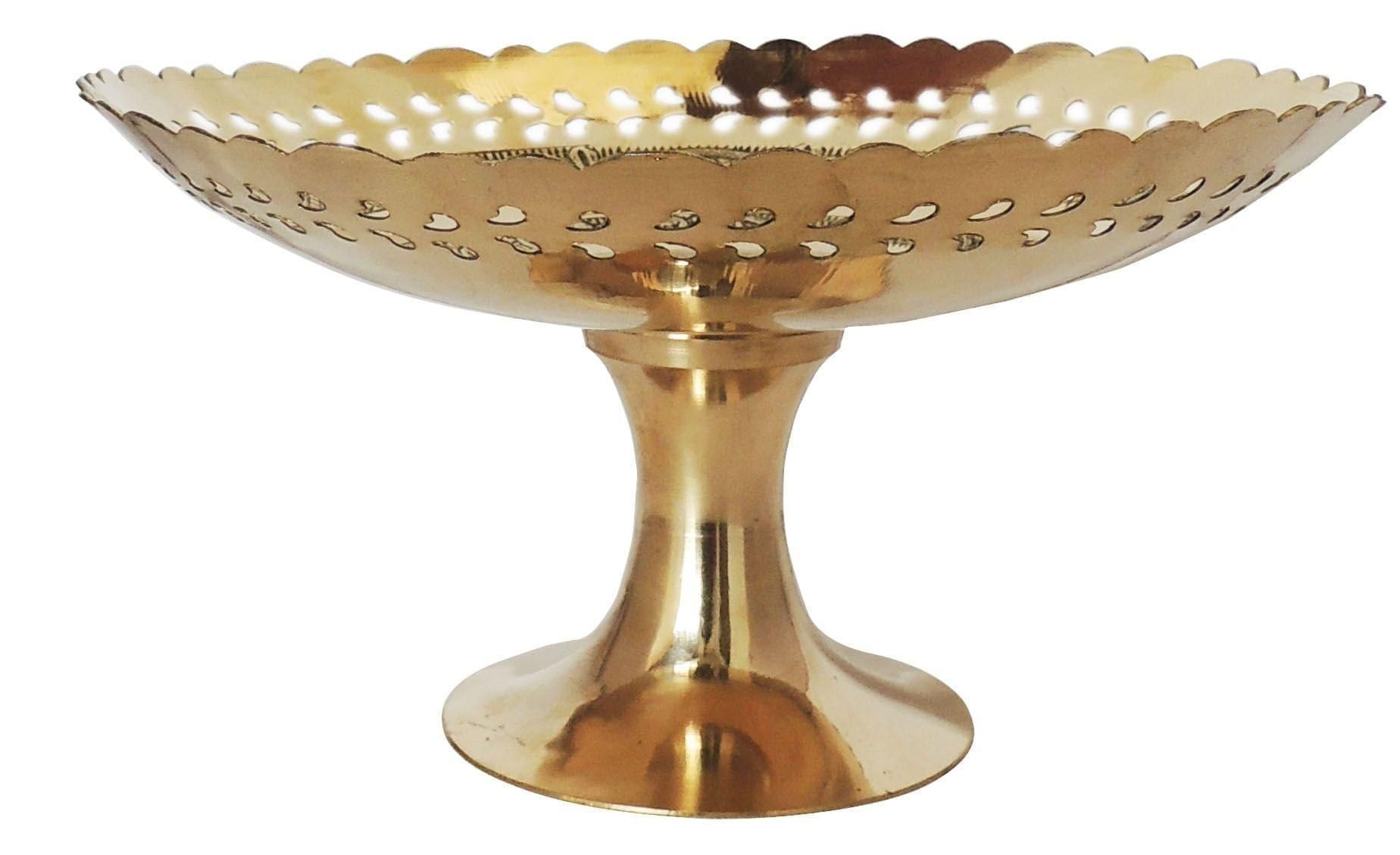 Brass Bowl  - 9*9*4.5 Inch (Z508 J)