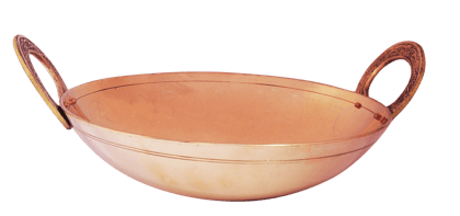 Pure Brass Kadai - 12*10*5.4 inch (Z270 B)