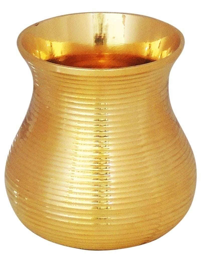 Brass Glass - 270 ML - 2.6*2.6*3.5 inch (Z268 A)