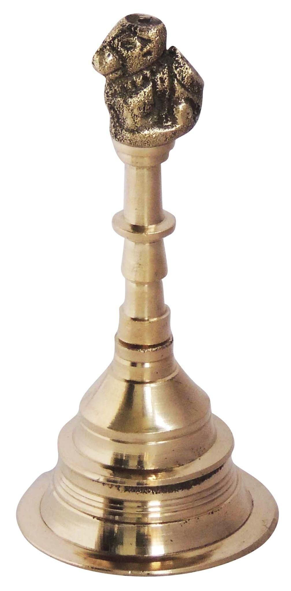 Brass Nandi Ganti No. 3 - 2.4*2.4*5 inch (F666 D)