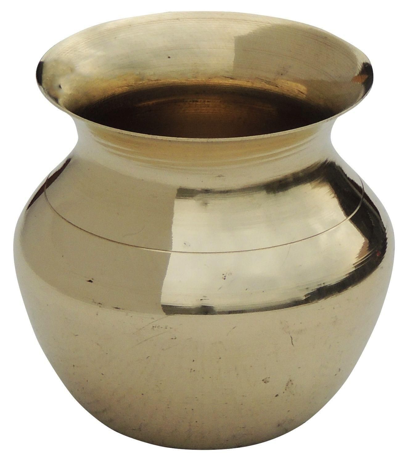 Brass Lota No. 4 , 300 ML - 3.3*3.3*3.4 inch (Z187 E)