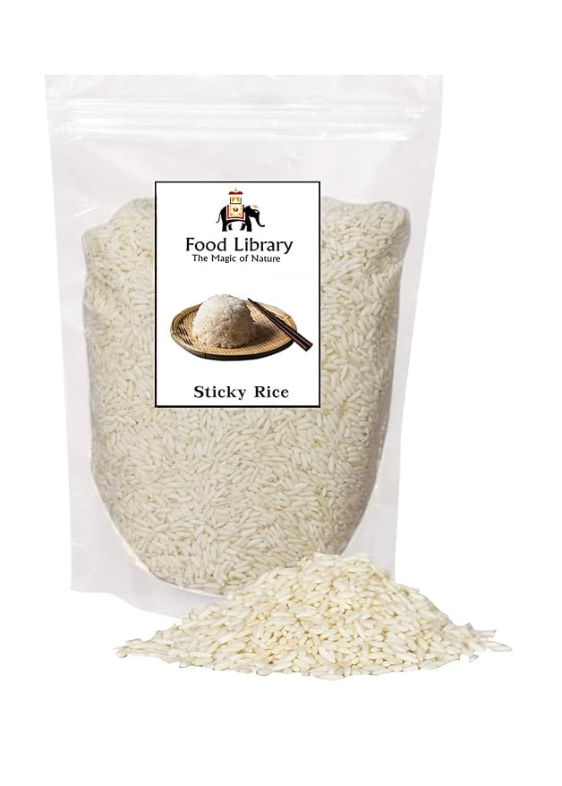 Food Library Thai Sticky (Glutinous) Rice