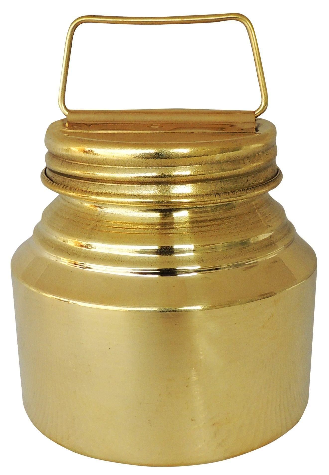 Brass Ganga Jali, 480 ML - 3.8*3.8*5 inch (Z211 B)