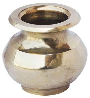 Brass Lota   - 3.8*3.8*3 inch (Z454 A), 220 ML