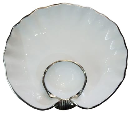 Decorative Platter - 11.5*10*2.5 with bowl inch (A3189/12)