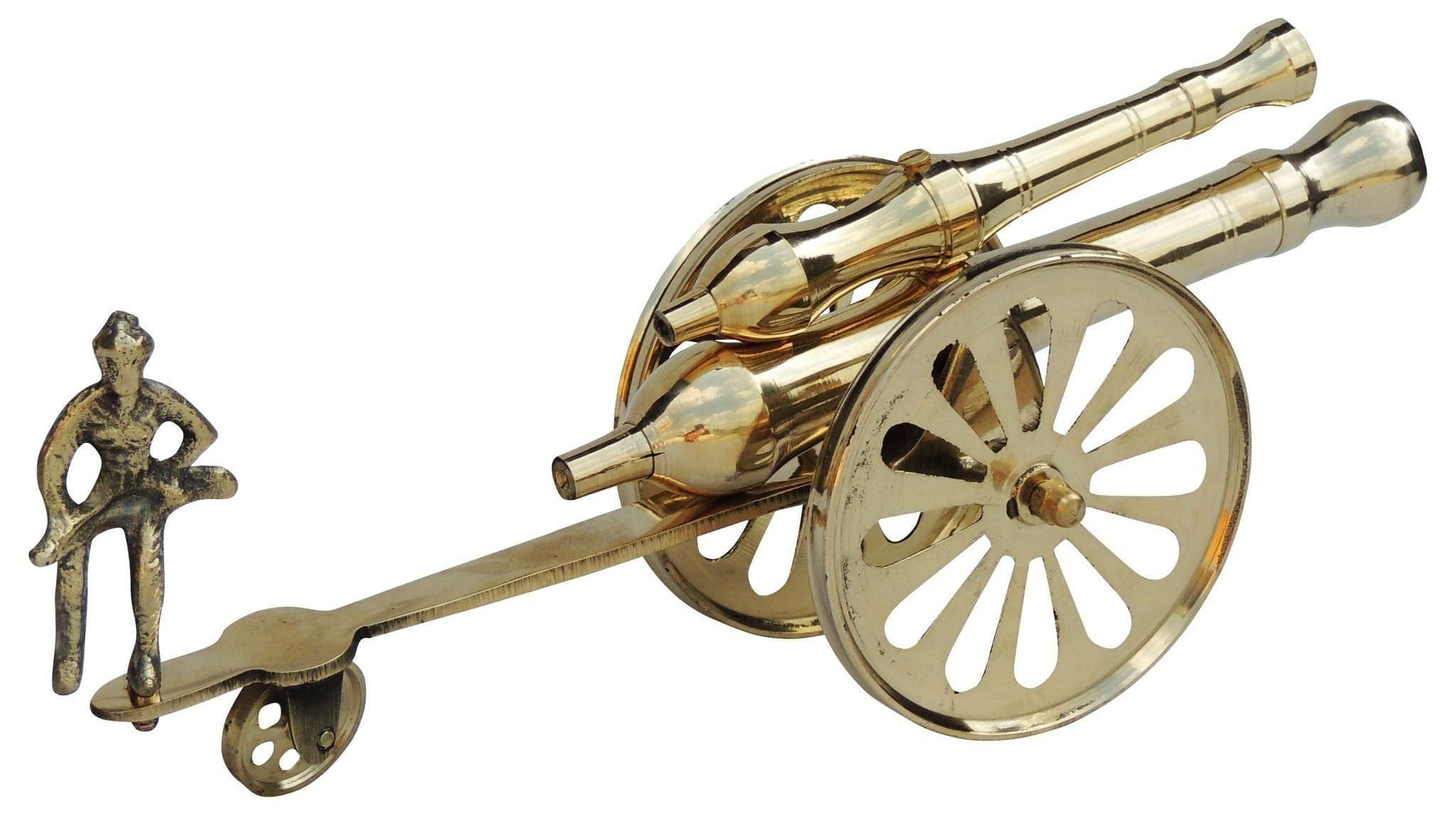 Brass Small Toop Cannon No 14 - 12.7*3.7*5 inch (Z172 M)