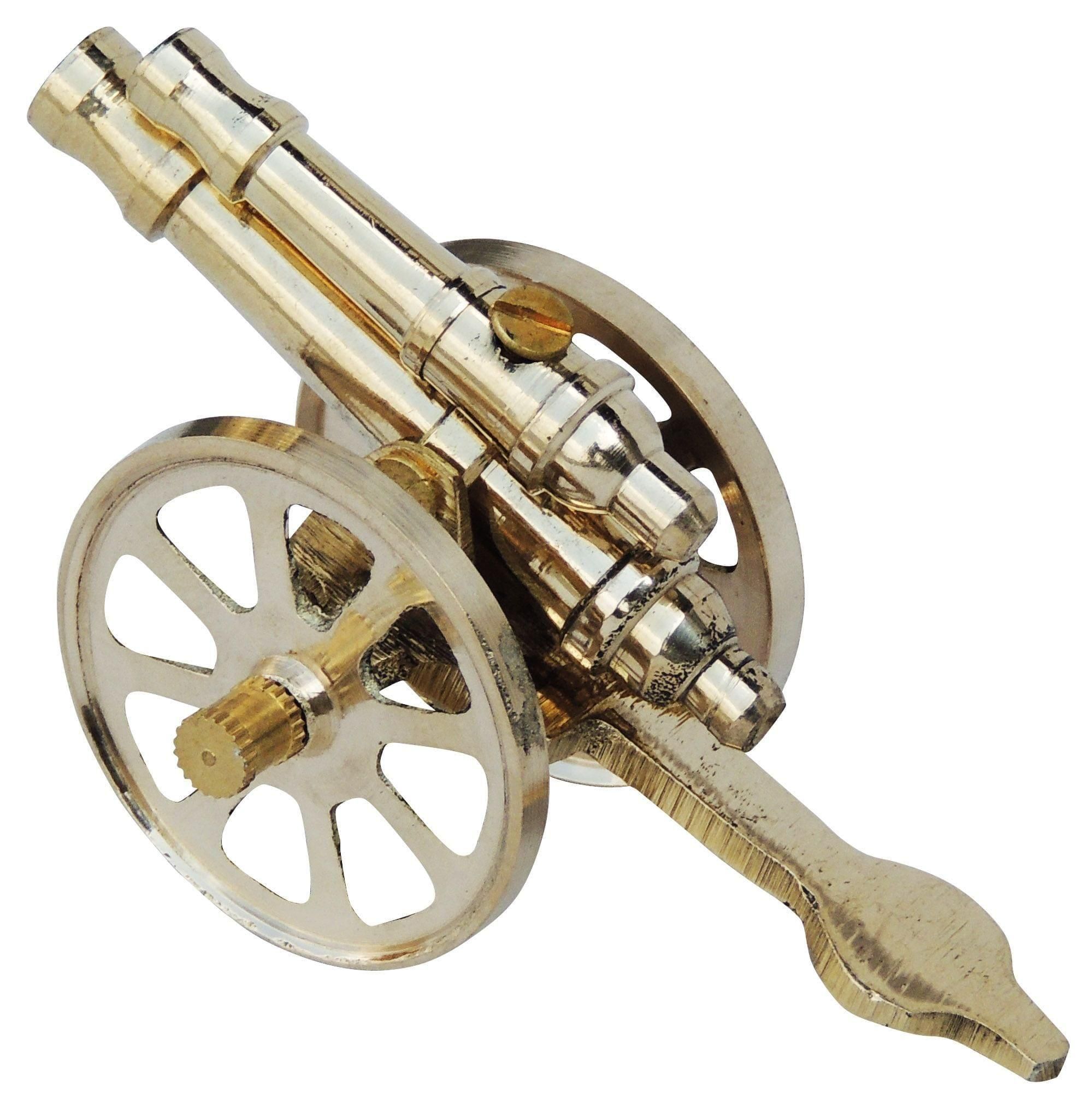 Brass Small Toop Cannon No 4  - 3.5*1.7*1.7 inch (Z172 B)