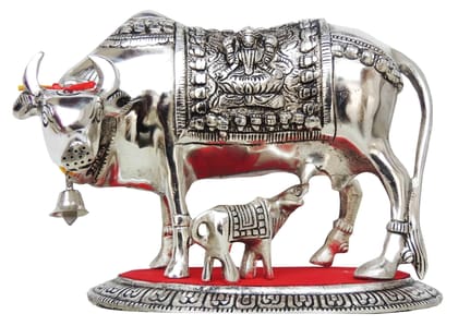 Showpiece Cow & Calf Statue - 9.5*6.5*7.5 inch (AS129 S)