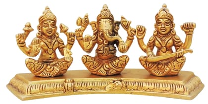 Brass Showpiece LGS God Idol Statue - 8.2*2.2*3.5 Inch (BS1485 C)