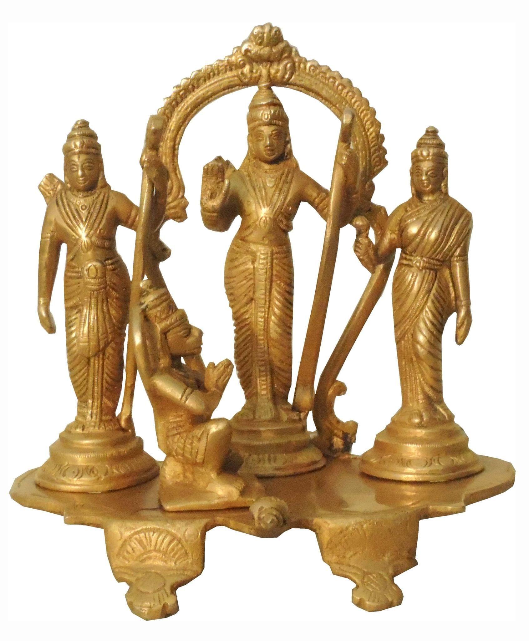 Brass Ram Darbar Same Base - 6.5*5*7 Inch (BS798 A)