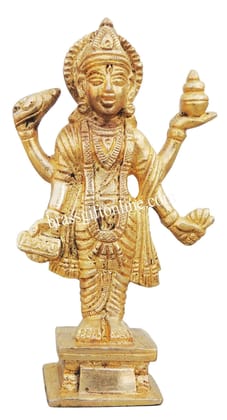 Brass Dhanvantri ji - 2.7*1.3*5 Inches (BS913 B)