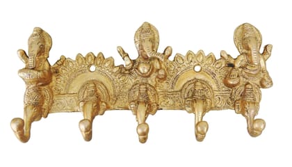 Key Holder 5 Ganesh-10*2*4.5 Inches (BS950 B)