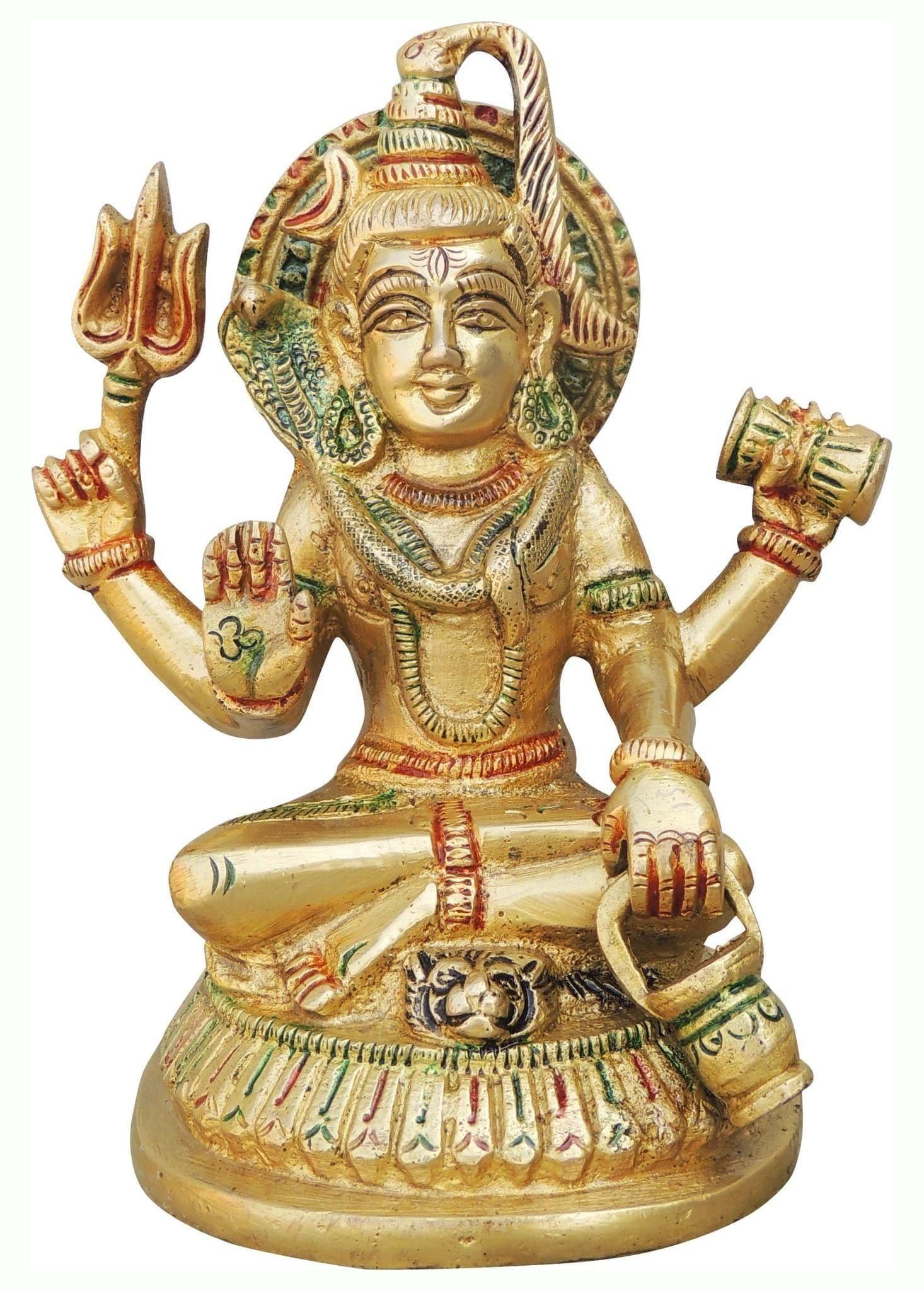 Brass Shivji Colour -4*2.7*5.2 Inches (BS947 B)