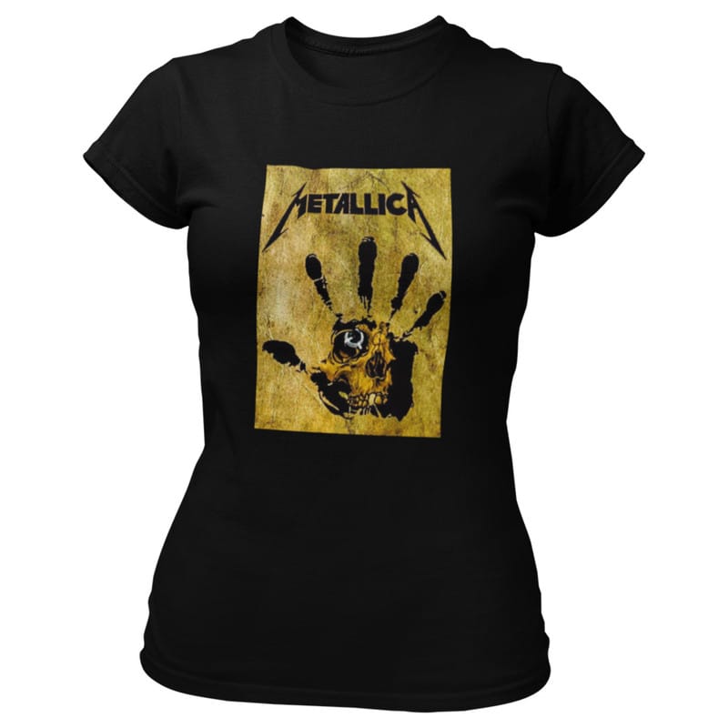 EqualLife Printed T Shirts-Tribute to Metallica-Rock Music-Design-2-by ZingerTees-Women-EL9120480