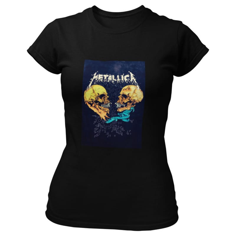 EqualLife Printed T Shirts-Tribute to Metallica-Rock Music-Design-4-by ZingerTees-Women-EL9120482