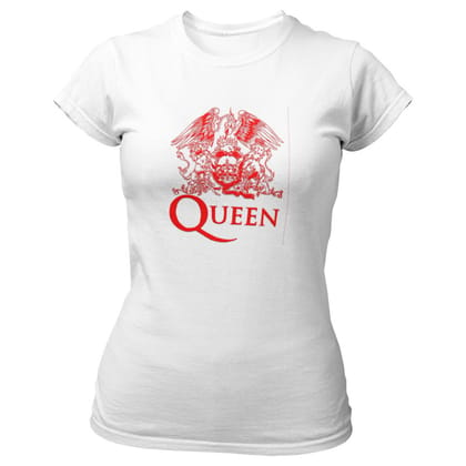 EqualLife Printed T Shirts-Tribute to Queen-Freddie Mercury-Rock Music-Design-1-by ZingerTees-Women-EL9120489